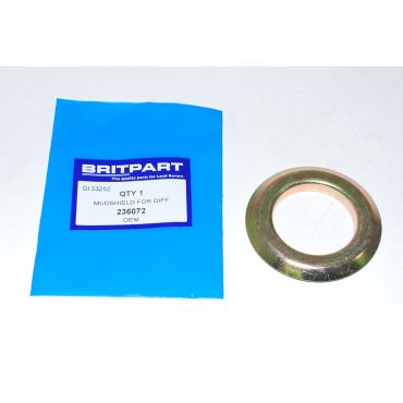 Diff Pinion Flange Mudshield For 236632 (Britpart) 236072