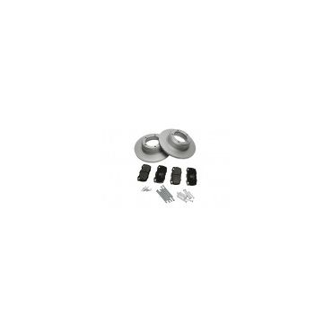 .Front Brake Discs and Pad Kit Axle Set P38 BK1015GEO