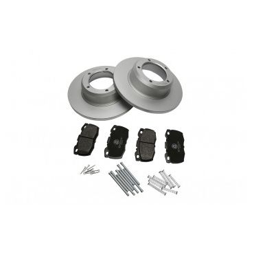 Front Disc &amp; Pad Kit 110 86-94 &amp; 90 90- (Solid Discs) BK1013GEO