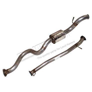 Stainless Steel Sports Exhaust System  Defender 110 - 2.2 Sports System DA1956