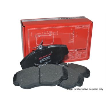 Rear Brake Pad Set (Britpart XS) Range Rover Evoque LR134695G  LR027129 LR043714G