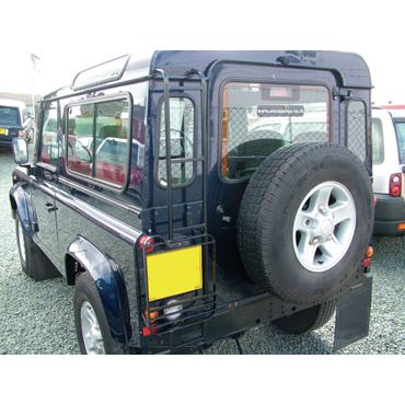 Rear Access Ladder / Lamp Guard  Defender Black STC50417