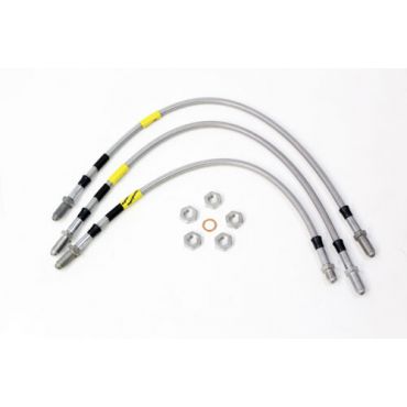 Brake Hose Set Braided +50mm 90 83-98 (Goodridge) BA158L TF640GD