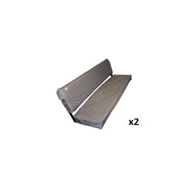 Rear 110 Bench Seat Inward Facing 83-07 (Britpart) DA2817GREY
