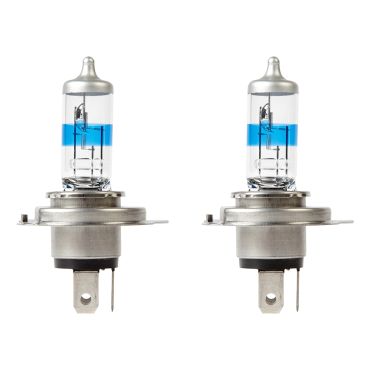Bulbs Xenon 130% Brighter Headlamp H4 Fitment - Pair - (Ring) DA5016-130