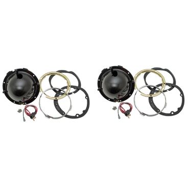 Headlamp Mounting KIt Steel (Aftermarket) DA3208LUCAS 27H8264LUCAS *PAIR/CAR SET*