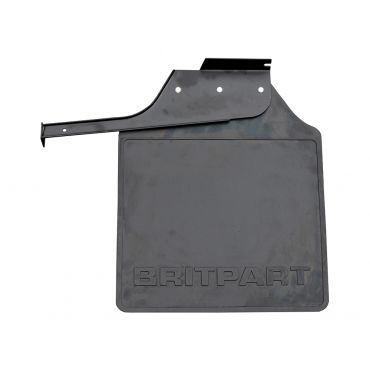 Mudflap Rear 110 RH With Bracket (Britpart) CAT500340PMA LR032965 LR055330 (Britpart Logo)
